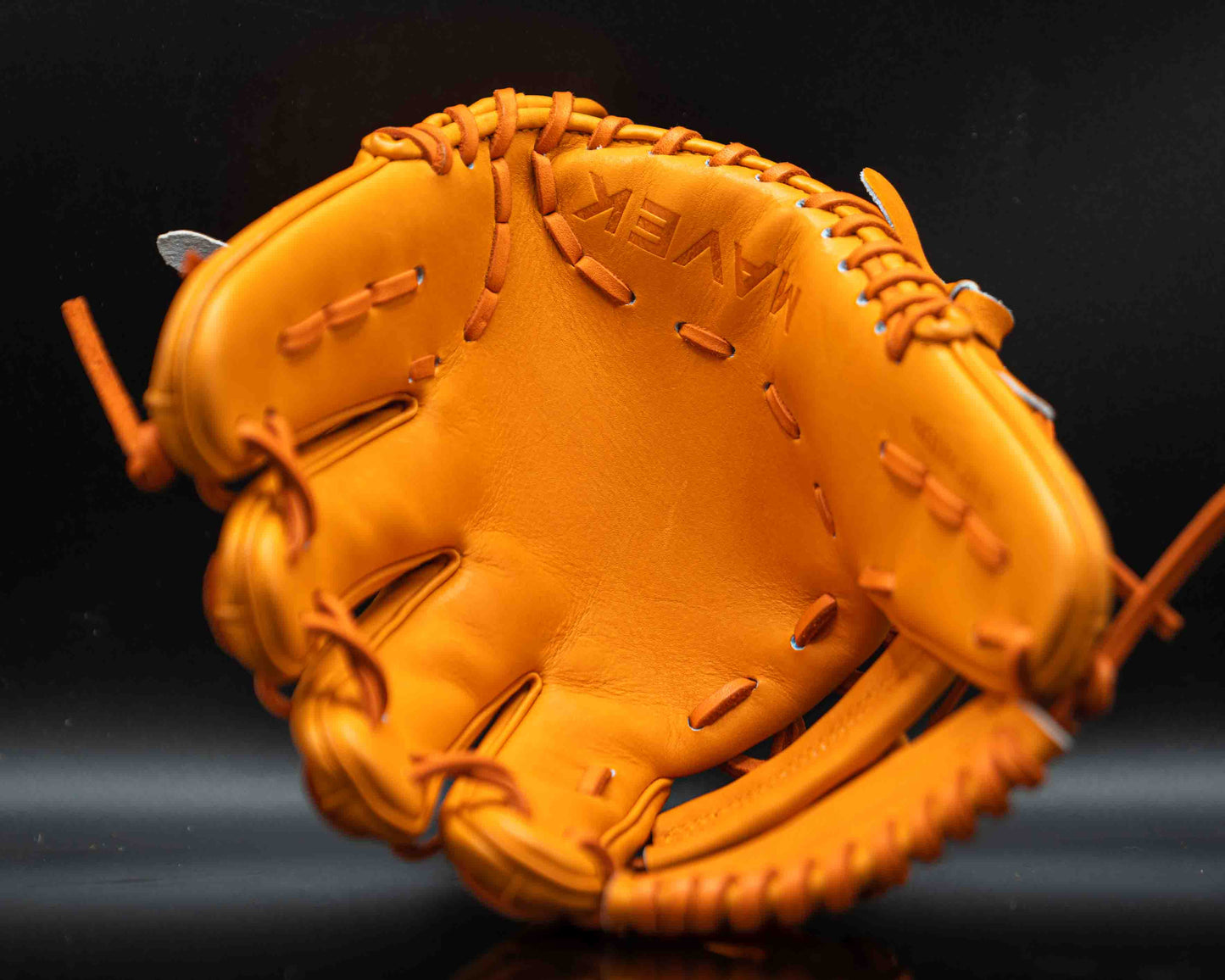 burnt orange infield glove