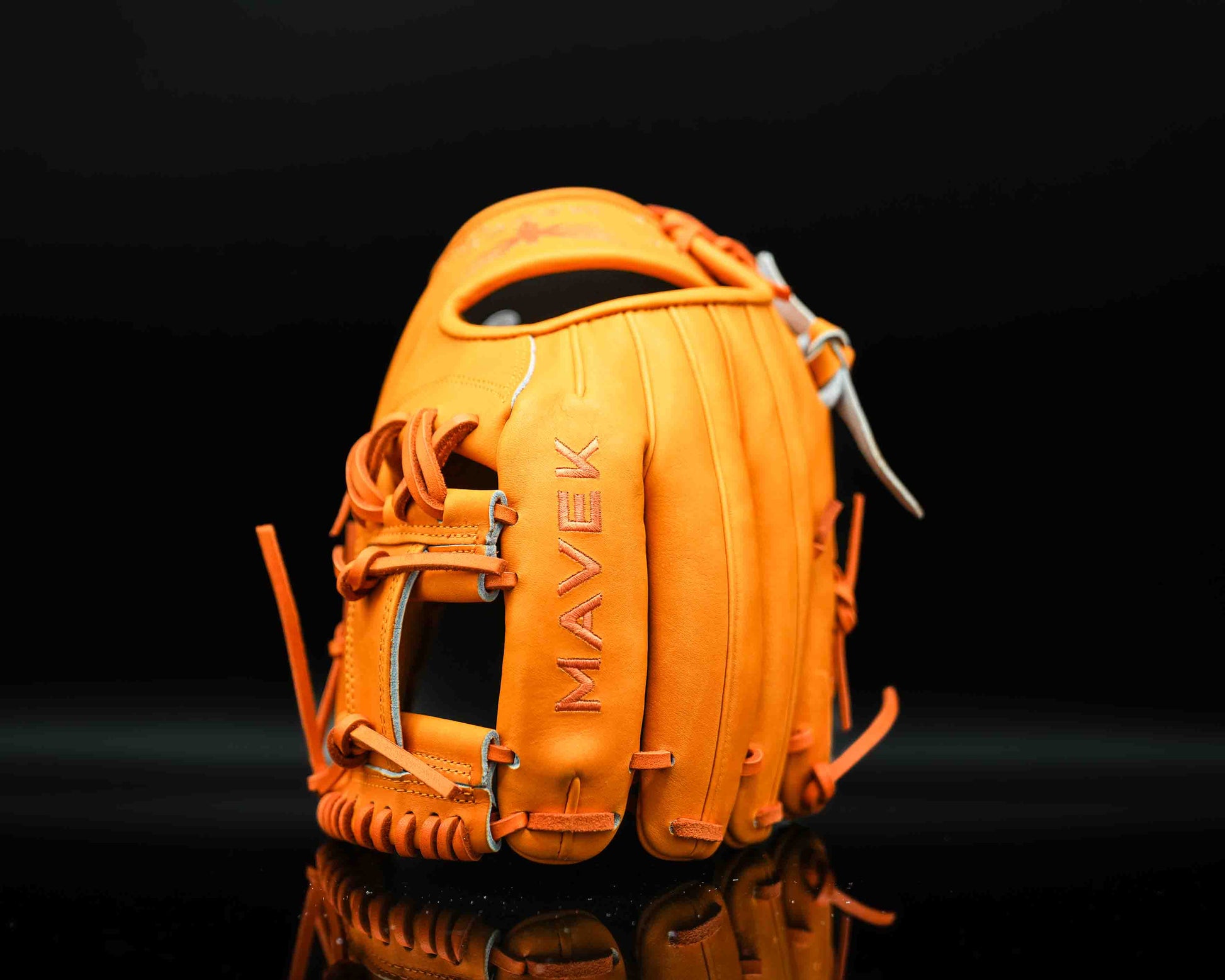 burnt orange infield glove