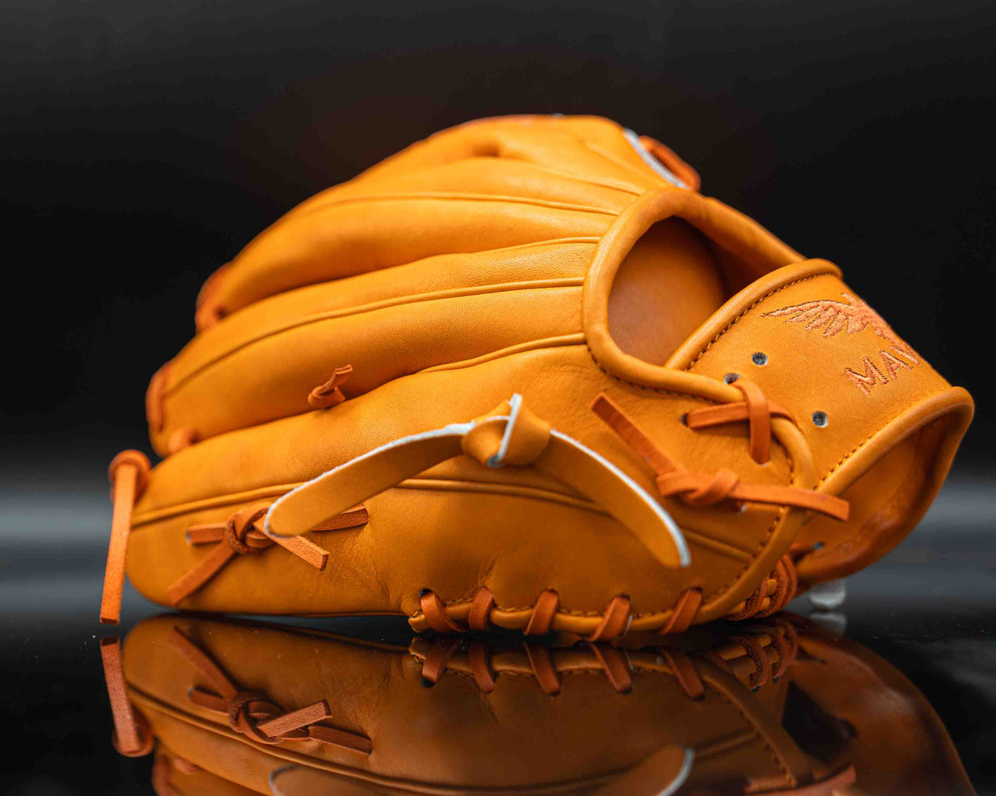 burnt orange infield glove
