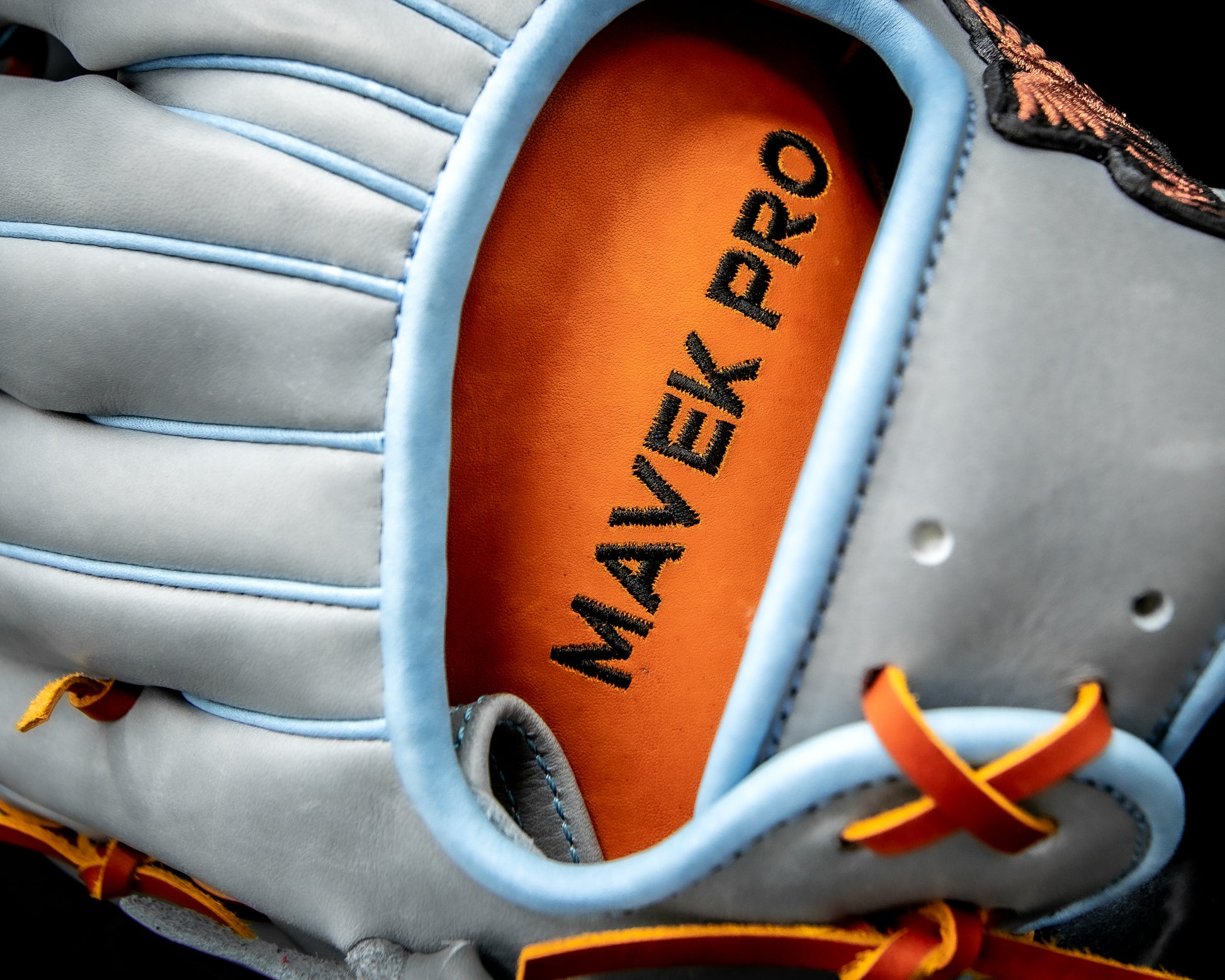 japan wagyu leather x web infield glove mavek pro